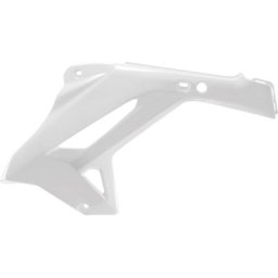 POLISPORT Ouïes de radiateur MX Restyling blanc - Honda CR125 / 250, taille 10 mm