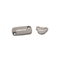 RFX Jeu de bouchons de réservoir Pro (Gris minéral) - Honda CR/CRF