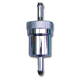 Bihr Filtre à essence rond alu anodisé démontable L=75mm, taille 105 cm