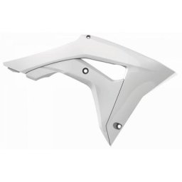 POLISPORT Ouïes de radiateur blanc Honda CRF450R/RX