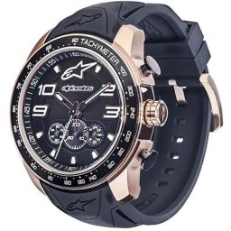 Alpinestars Tech Chrono Rose Gold Montre, noir