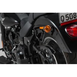SW-Motech SLC support pour sacoche latérale gauche - Harley Davidson Softail modèles.