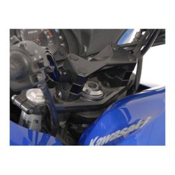 SW-Motech Ø 22 mm. h=20 mm. Noir. Kawasaki Z 1000 / Z 750. - Ø 22 mm. h=20 mm. Noir. Kawasaki Z 1000 / Z 750.