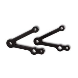 Jambe de force de lampe de LSL réglée 82mm, avec le support de signal de tour, noir