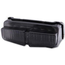 SHIN YO LED feu arrière avec verre teinté, YAMAHA FZS 600 à 03, noir