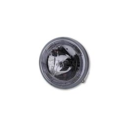Shin YO Phares avec anneau de lumière de stationnement LED, noir