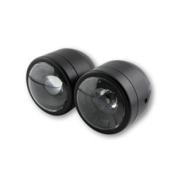 SHIN YO LED phare TWIN, noir, montage latéral