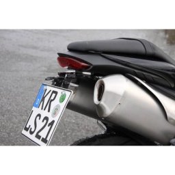 LSL Licence plaque supportant TRIUMPH Speed Triple 1050, 11-, argent