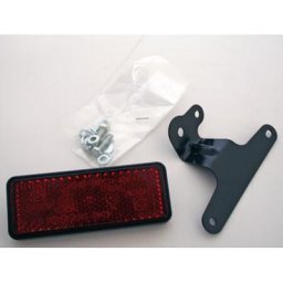 Réflecteur SHIN YO avec support universel, 91,5 x 36 mm, rouge