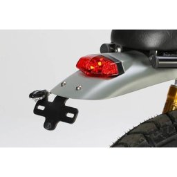 LSL Licence plaque support Extreme, adapté pour fender GfK, argent