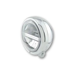 HIGHSIDER 5 3/4 pouces LED spotlight PECOS TYP 6 avec TFL, chrome, argent
