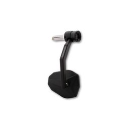 Rétroviseur d’extrémité de guidon HIGHSIDER VICTORY-X RIM avec clignotant/feu de position à LED, noir