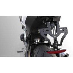Support de plaque d’immatriculation LSL MANTIS-RS, Yamaha YZF-R7, 22 -, sans voyant de plaque d’immatriculation, noir