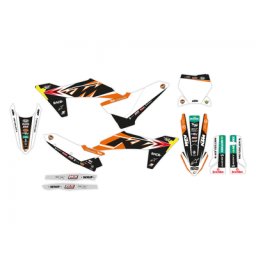 Blackbird Kit déco Replica Trophy 2022 - KTM SX/SX-F, noir, taille 10 mm