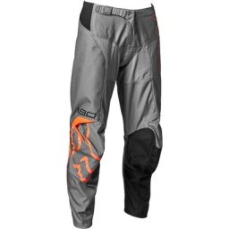 FOX 180 Skew Pantalon de motocross pour les jeunes, gris-orange, taille 28