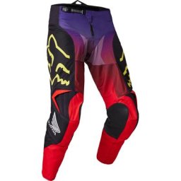 FOX 180 Honda Pantalon de motocross, noir-rouge, taille 28