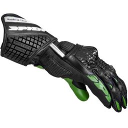 Spidi Carbo 5 Gants, noir-vert, taille 2XL