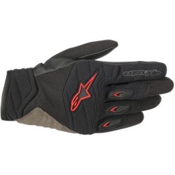 Alpinestars Shore Gants, noir-rouge, taille XL