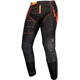Scott Enduro Pantalon de motocross, noir-orange, taille 30