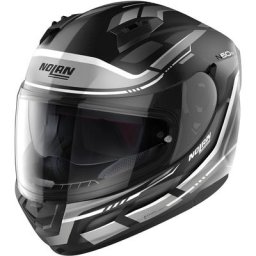 Nolan N60-6 Lancer Casque, noir-gris, taille XS