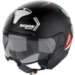 Nolan N30-4 T Inception Casque à réaction, noir-blanc, taille XS
