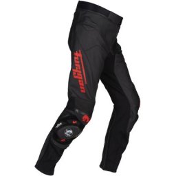 Furygan Raptor Evo Pantalon en cuir de moto, noir-rouge, taille 42