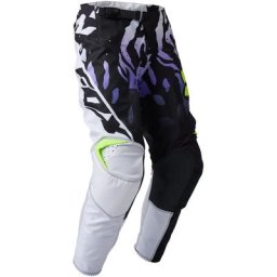 FOX 180 Morphic Pantalon de motocross pour les jeunes, noir-blanc, taille XL