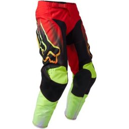FOX 180 Statk Pantalon de motocross pour les jeunes, rouge, taille 24