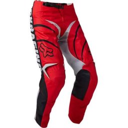 FOX 180 Goat Strafer Pantalon de motocross, rouge, taille 30