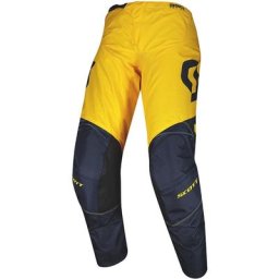 Scott 350 Track Regular Pantalon Motocross, gris-jaune, taille 36