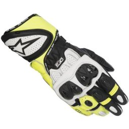 Alpinestars GP Plus R Gants, noir-blanc-jaune, taille 2XL