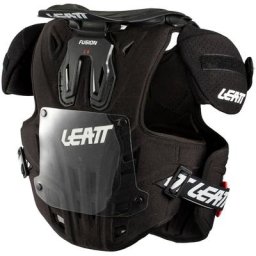 Leatt Fusion 2.0 Gilet protecteur pour enfants, noir, taille L XL pour Des gamins