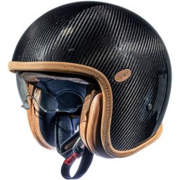Premier Vintage Platinum Edt. Carbon Casque Jet, charbon, taille XL
