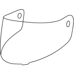FC-Moto Merkur Pro/Merkur Pro Air Visière, transparent