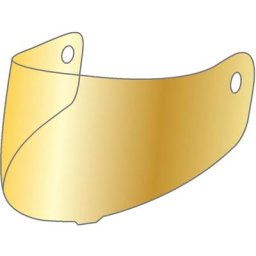 FC-Moto Merkur Pro/Merkur Pro Air Visière, or