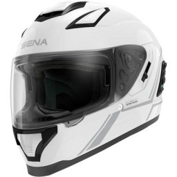 Sena Stryker Sound by Harman Kardon Casque, blanc, taille L