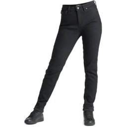 Pando Moto Kissaki DYN 01 Jeans de moto de dames, noir, taille 32 pour Femmes