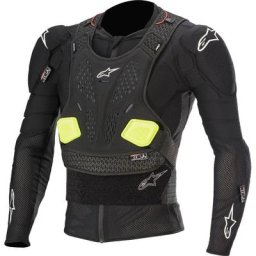 Alpinestars Bionic Pro V2 Veste Protecteur, noir-jaune, taille S