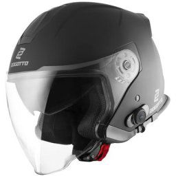 Bogotto V586 BT Casque Bluetooth Jet, noir, taille 2XL