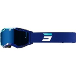 Shot Iris 2.0 Fusion Lunettes de motocross, bleu