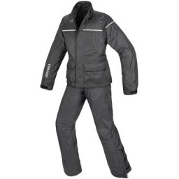 Spidi Urban Rain Kit Two Piece Ensemble de pluie moto, noir, taille L