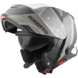 Bogotto V271 BT Zabu Casque Bluetooth, noir-gris, taille S