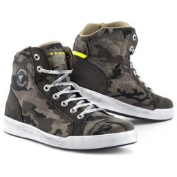 Stylmartin Raptor Evo chaussures de moto imperméables, vert-brun, taille 37