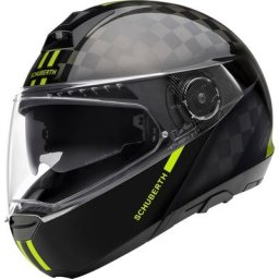 Schuberth C4 Pro Carbon Fusion Casque, noir-jaune, taille 53