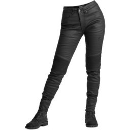 Pando Moto Kusari Kev 02 Jeans de moto de dames, noir, taille 28 pour Femmes
