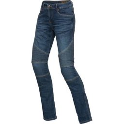 IXS Classic AR Moto Ladies Jeans Pantalons de moto, bleu, taille 30 pour Femmes