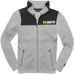 FC-Moto Faster-FJ Veste en molleton, noir-gris, taille M