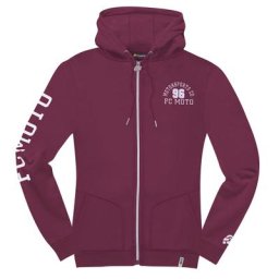 FC-Moto Moto-H Dames Zip Hoodie, rouge, taille S pour Femmes