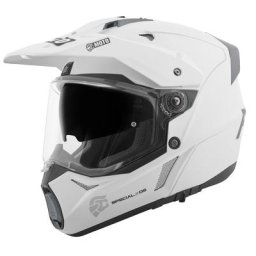 FC-Moto Merkur Pro Straight Casque d’enduro, blanc, taille XS