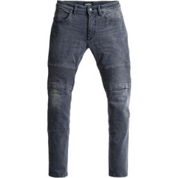 Pando Moto Karl Lead Jeans moto, gris, taille 32